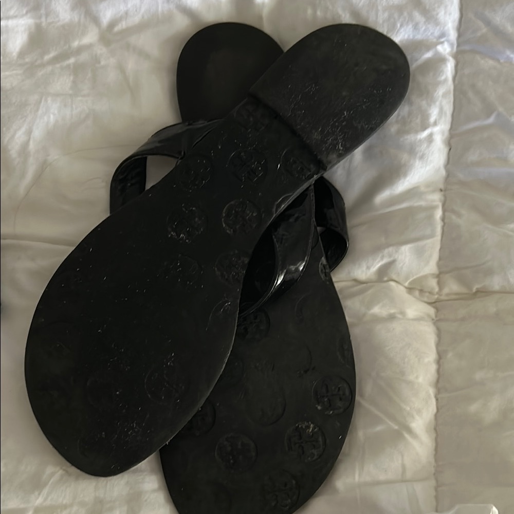 Tory Burch Black Sandals - Picture 2 of 3